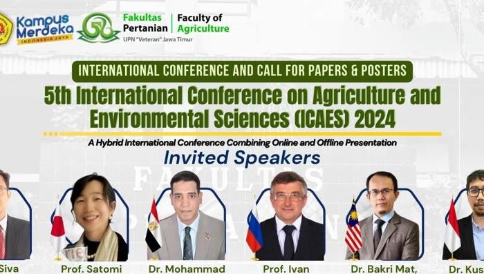 ICAES 5th is the International Conference on Agriculture and Environmental Sciences in 2024